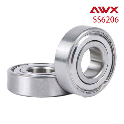 comprare SS 6206-2Z Cuscinetti a sfere in acciaio ad alta precisione fabbricazione online