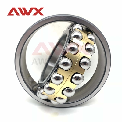 comprare Cuscinetto a sfera autoallineante a doppia fila 2305m 2306 M 2307 2308 2309 Cuscinetto a sfera allineante a foro cilindrico fabbricazione online