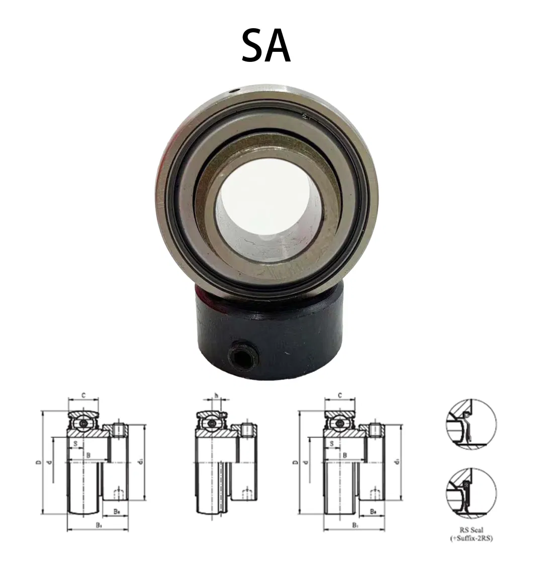 Pillow Block Bearing Bearing and Bearing Housing Ucf Bearings Ex311-32 G2 50.8X120X73/55.6mm Flanged Ball Bearing Insert Bearing